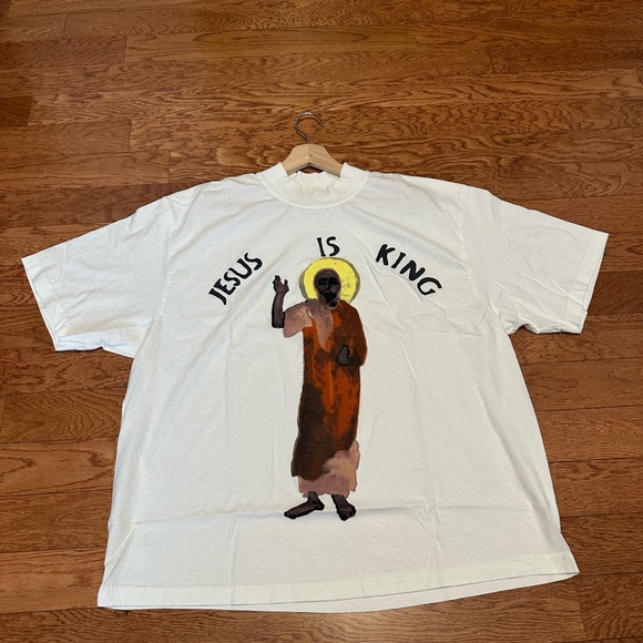 Kanye West Jesus Is King White 2019 T-Shirt - Picture 1 of 9